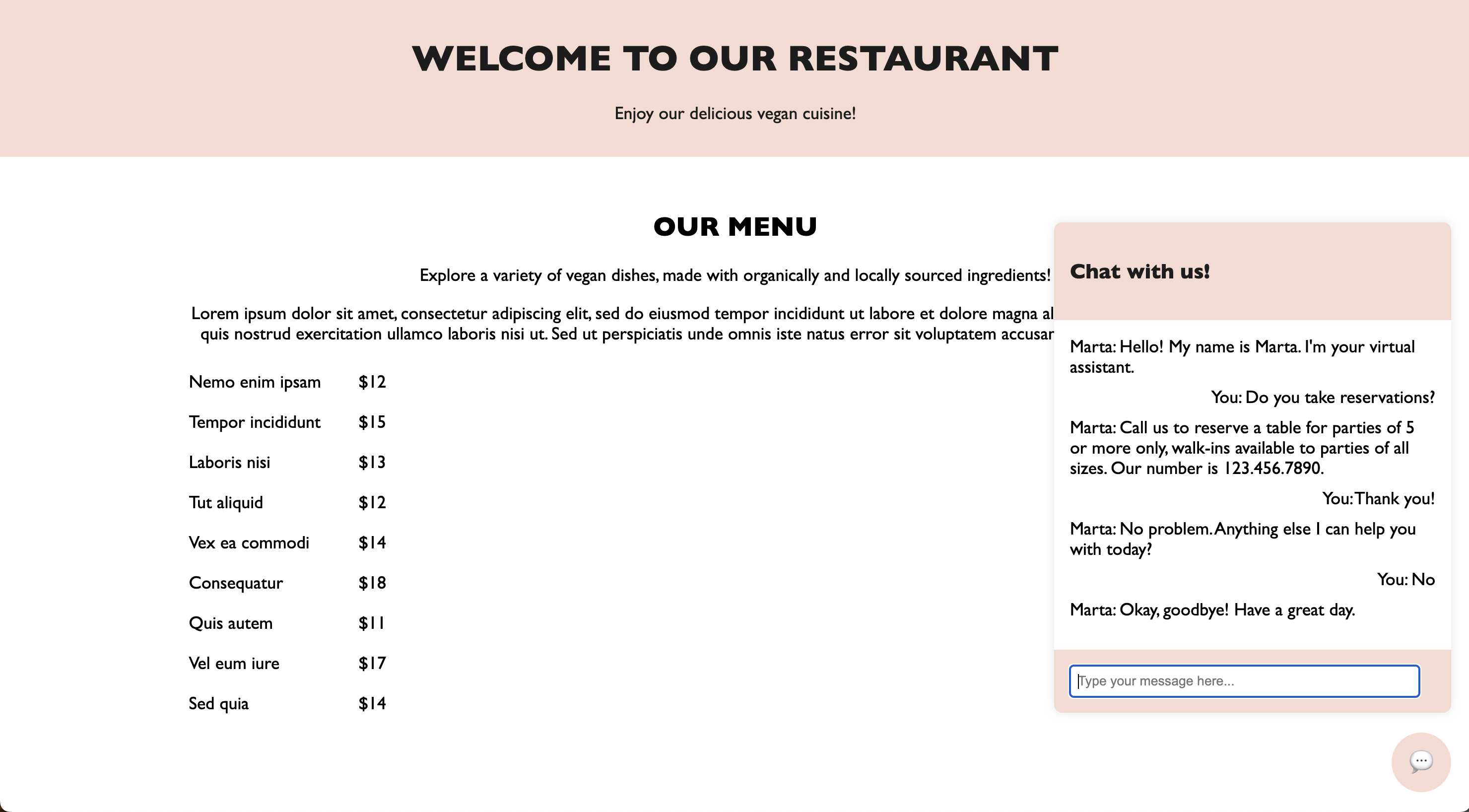 Rule-based Chatbot Project